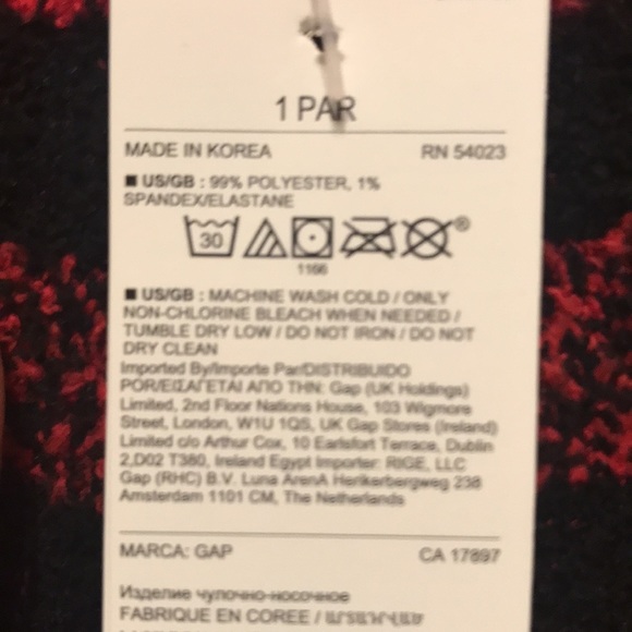 NWT Toddler Socks! 0-2Years. 2 Pairs. Red & Black Checkerboard. Non-Slip Soles - Picture 5 of 5